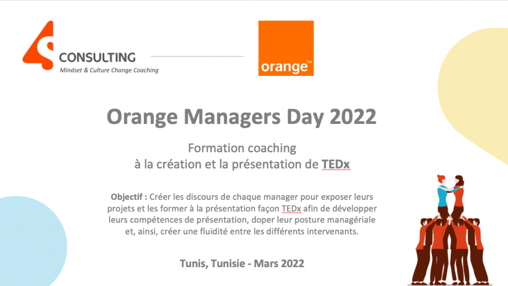Orange Tunisie fait appel à 4S Consulting pour coacher ses Managers