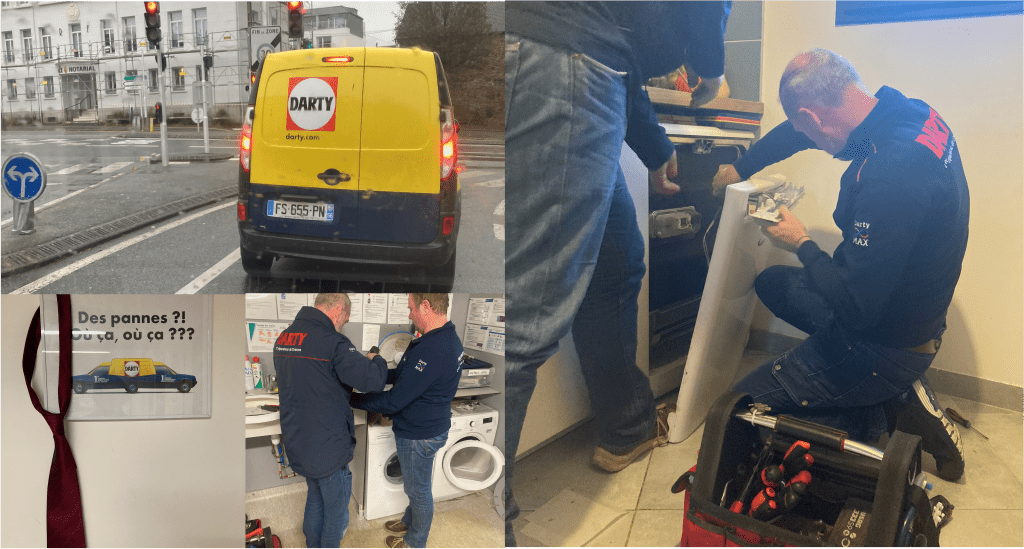 Une première : 4S coach les équipes SAV de FNAC DARTY... en rdv client.