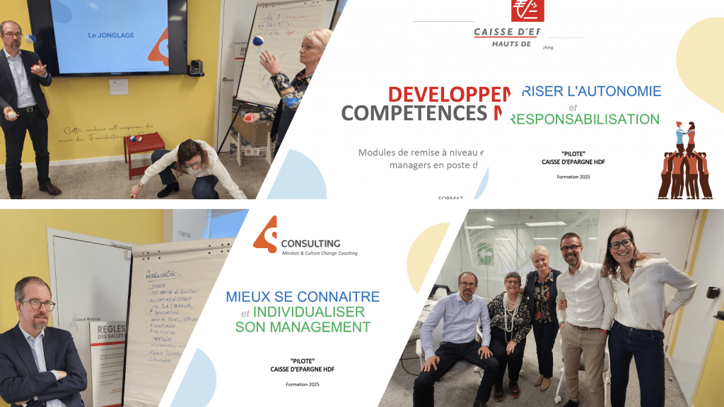 4S est le nouveau partenaire Formation Coaching Management pour CAISSE D'EPARGNE HAUTS-DE-FRANCE.