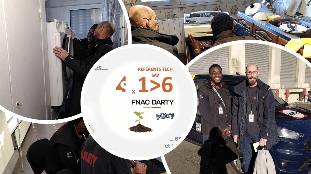 S1 : Coaching 4S "en clientèle" des Référents Techniques (1>6) SAV FNAC DARTY.