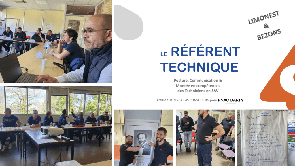 4S était à Limonest & Bezons pour former les Référents Tech du SAV FNAC DARTY.