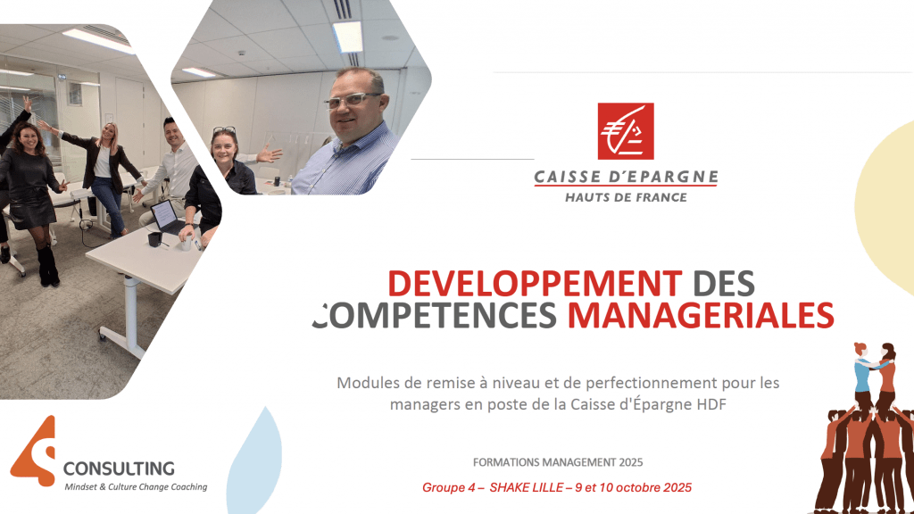 4S Consulting accompagne les managers du Groupe BPCE dans leur parcours managérial au quotidien.