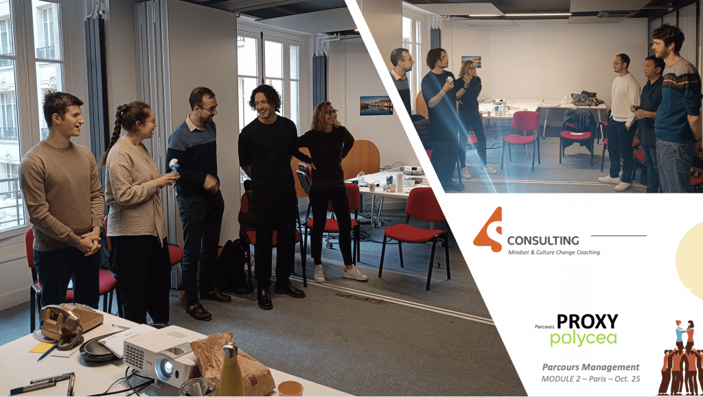 Clap de fin pour le parcours de management des équipes Polycea (Groupe Bolloré) par 4S Consulting.