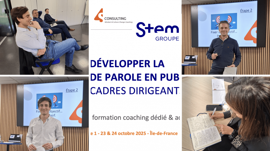 Stem Groupe renouvelle sa confiance à 4S pour former et coacher ses cadres dirigeants.
