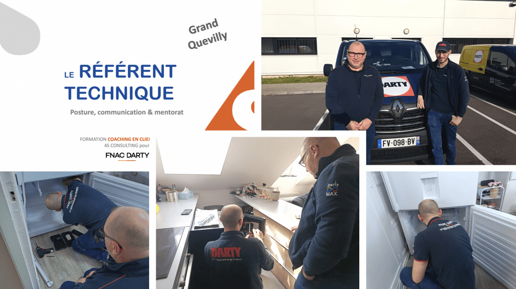 JOUR 2 : Coaching en clientèle Fnac Darty de MICHAEL, à GRAND QUEVILLY.