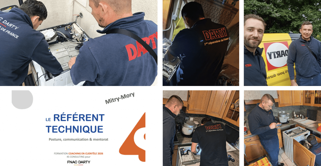 JOUR 15 – Coaching terrain Fnac Darty à Mitry-Mory, avec Johan.