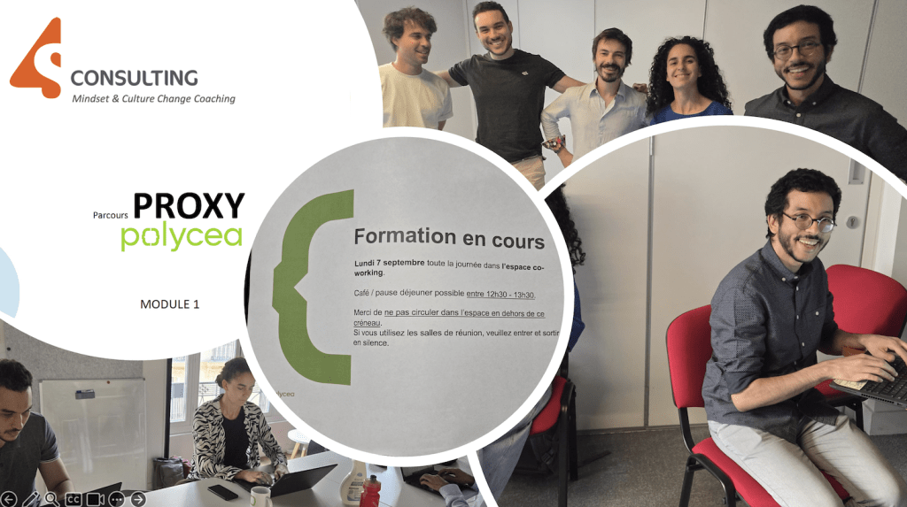 4S Consulting accompagne les managers et chefs de projets de Polycea !