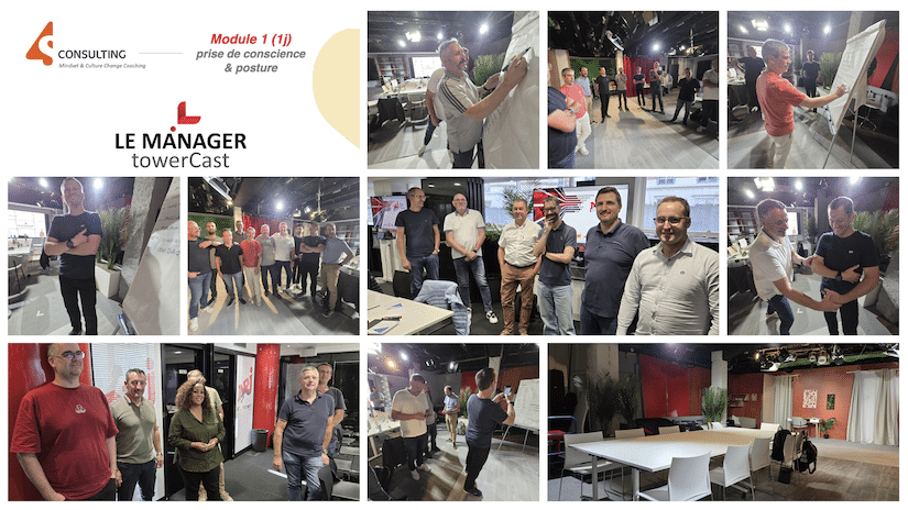 4S lance pour towerCast (NRJ GROUP) un parcours créé sur mesure de 3 modules dédié à ses managers.